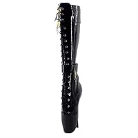 Womens Padlocks Ballet Boots