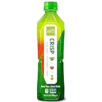 Crisp Fuji Apple and Pea Aloe Vera Juice Drink, 16.9 Ounce -- 12 per case.