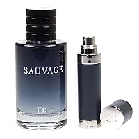 Dior Dior sauvage 2 pcs set: 3.4 edt sp + 10ml edt s, 3.4 Fl Oz