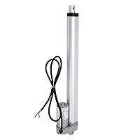 Electric Linear Actuator 300mm Stroke 750N Thrust for Machine Equipment - High Speed Linear Actuator (Actuator with Controller Remote Control)