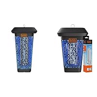 BLACK+DECKER Bug Zapper & Fly Trap + Bug Zapper Indoor - Mosquito Killers with UV Protection
