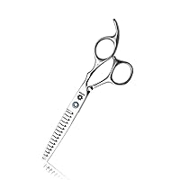 Professional 6 inch Thinning Shears Hair Cutting Scissors Barber Salon Hairdressing Shears (Chunker shear)