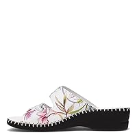 Women's, Jessica Sandal White Floral 40 M