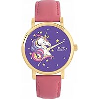 Magical Unicorn Watch Ladies 38mm Case 3atm Water Resistant Custom Designed Quartz Movement Luxury Fashionable