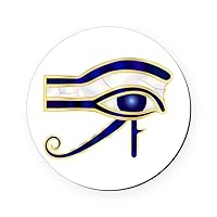 Round Coaster (Set of 4) Egyptian Eye of Horus or Ra