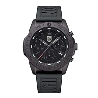 Luminox Men's Pacific Diver Chronograph Series Black Out 44mm Analog Dive Watch