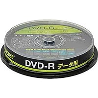 Greenhouse GH-DVDRDA10 Data DVD-R 10 Disc Spindle for Large Data Recording Single Time DVD-R Media