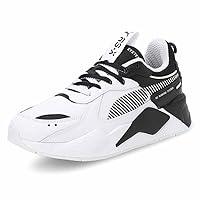 Puma Mens Rs-X Split Lace Up Sneakers Shoes Casual - Black, White