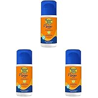 Banana Boat Sport Ultra Roll-On Sunscreen Lotion, Broad Spectrum SPF 60+, 2.5 oz (Pack of 3)