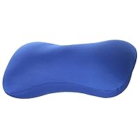 Microbead Pillows Neck Pillow Comfortable ＆ Soft Bone Pillow for Neck Neck Support Travel Pillow for Recliner Office Car Sleeping ​​​​​​​15x7.9x2.4'' Blue