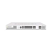 Fortinet 18 x GE RJ45 (including 2 x WAN ports, 1 x MGMT port, 1 X HA port, 14 x switch ports), 4 x GE SFP slots, SPU NP6Lite and CP9 hardware accelerated, 480GB onboard SSD storage. FG-201E
