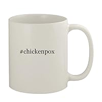 #chickenpox - 11oz Ceramic White Coffee Mug, White