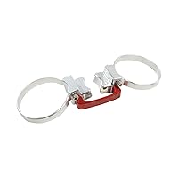 Axia Alloys Fire Extinguisher Mount (3.25in Clamps) (Silver)