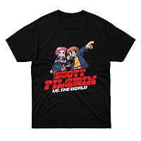 T-Shirt Scott Sleeve Pilgrim Girl Vs Family The Friend World Unisex Cartoonish Boy Birthday Women Party Gift for Men Multicoloured