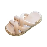 Girls Outside Wear Slippers Cute Princess Sandals Soft Bottom Comfortable Suitable With Daily Child Bedroom Slippers
