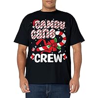 Candy Cane Crew - Funny Christmas Holiday Men Women T-Shirt