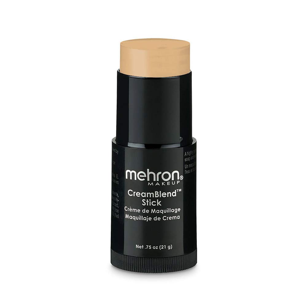 Mehron Makeup CreamBlend Stick - Foundation (.75 oz) (LIGHT BUFF)