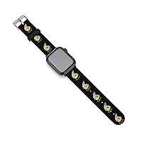 Cute Cockatiel Head Silicone Watch Bands Compatible with Apple Watch Quick Release Watch Strap for IWatch Series 8 7 6 5 4 3 SE