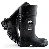 Bekina StepliteX SolidGrip S5 Waterproof Wellington Boots for Men and Women Featuring Composite Safety Toe, Thermal Insulation, and SRC Certified Slip-Resistant Outsole