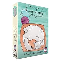 Cat Lady Box of Treats Expansion - Card Game, Collect and Rescue Cats and Strays, Family Fun, Cute Art, 2 to 4 Players, 30 Minute Play Time, for Ages 14 and Up,