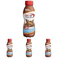 Premier Protein Shake, Chocolate Peanut Butter, 30g Protein, 1g Sugar, 24 Vitamins & Minerals, Nutrients to Support Immune Health, 11.5 Fl Oz (Pack of 4)