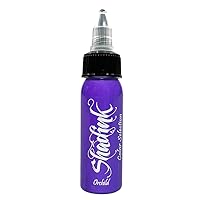 Orchid Purple Tattoo Ink Professional Tattooing Inks for Color Portrait, Black & Gray Style