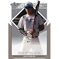 10-Count Lot Zack Semler 2016 Leaf Perfect Game NIKE All-American Rookies