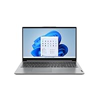 Lenovo IdeaPad 1 Laptop, 15.6” FHD Display, AMD Ryzen 5 5500U, 8GB RAM, 512GB SSD, Windows 11 Home, 720p Camera w/Privacy Shutter, Smart Noise Cancelling, Cloud Grey