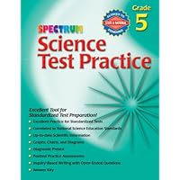 Science Test Practice, Grade 5 (Spectrum) Science Test Practice, Grade 5 (Spectrum) Paperback