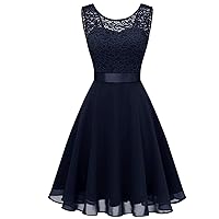 Solid Casual Dresses for Women Spring Sleeveless Cocktail Lace Church Evening Party 2024 Cute Wedding Summer Prom