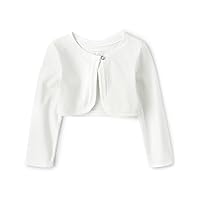 The Children's Place Baby Girls' and Toddler Long Sleeve Shrug Cardigan