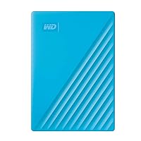 Western Digital WD 1TB My Passport Portable External Hard Drive with backup software and password protection, Blue - WDBYVG0010BBL-WESN
