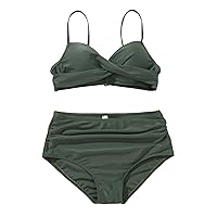 Underwire Swimsuits for Women Plus Size Womens Bathing Suits with Skirts 2 Piece