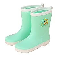 Green Dinosaur Cartoon Character Rain Shoes Children's Rain Shoes Boys And Girls Water Shoes Baby New Born Baby Shoes