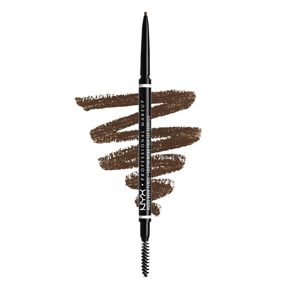 NYX PROFESSIONAL MAKEUP Micro Brow Pencil, Eyebrow Pencil, Brunette,1 Count