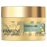 Pantene Strong & Long Keratin Hair Mask With Bamboo & Biotin, 160ml