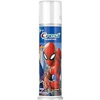 Toothpaste 4.2 Ounce Baby Spiderman Pump (Strawberry) (Pack of 2)