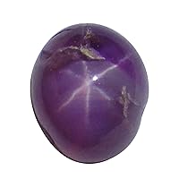 1.02 Ct. Unheated Natural Oval Cabochon Purple Pink Star Sapphire Nigeria Loose Gemstone