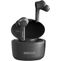 Maxell Trilogy Wired Earbuds, Black, Pack of 3 Pairs, MAX199688