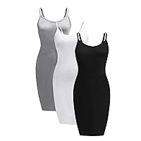 Women's Dress Dresses for Women Plus 3pcs Solid Bodycon Dress