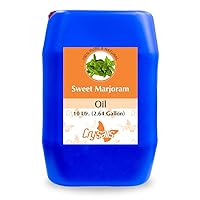 Sweet Marjoram (Origanum Majorana) Oil - A Symphony of Tranquility in a Bottle - 10,000 ml (338.14 fl oz) - Elevate Your Senses with Pure Aromatic Bliss, Pack of 1