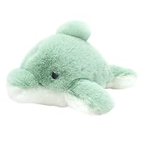 9-inch Baby Sea Foam Green Dolphin Stuffed Animal for Baby, Toddler, Kids- Dinosaur Toy- Soft, Huggable Stuffed Dolphin- Adorable Toy Made from Kid-Friendly, Quality Materials