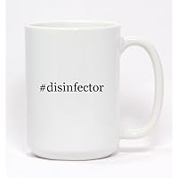 #disinfector - Hashtag Ceramic Coffee Mug 15oz