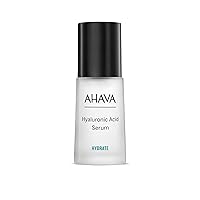 AHAVA Hyaluronic Acid Serum - Transparent silky serum to upsurge the skin’s moisture, maintains moisture level, smooths dehydration lines, with Osmoter, Matrixyl 3000, Allontoin & ATPeptide, 1 Fl.Oz