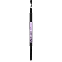 Maybelline Express Brow Ultra Slim Eyebrow Makeup, Brow Pencil with Precision Tip and Spoolie for Defined Eyebrows, Taupe, 1 Count