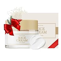 I'm from] Rice Cream 1.69 Ounce, 41% rice bran essence with ceramide | Glowing Look, Improves Moisture Skin Barrier, Nourishes Deeply, Soothing to Even out Skin Tone, K beauty