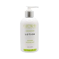 Lemongrass Lotion For Dry Skin | Silky, Nourished, & Hydrated Skin | Hypoallergenic, All-Natural, Plant-Derived, Made in USA