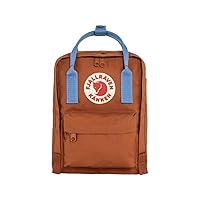 Fjallraven Kanken Mini Unisex Backpacks Size OS, Color: Teracotta Brown/Ultramarine-Brown