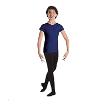 Boys Ballet Dancewear Short Sleeve “Snug Fit” Pullover - B400