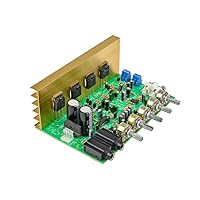 Audio Amplifier Board HiFi Digital Reverb Power Amplifier 100W Audio Preamp Rear Amplification with Tone Control